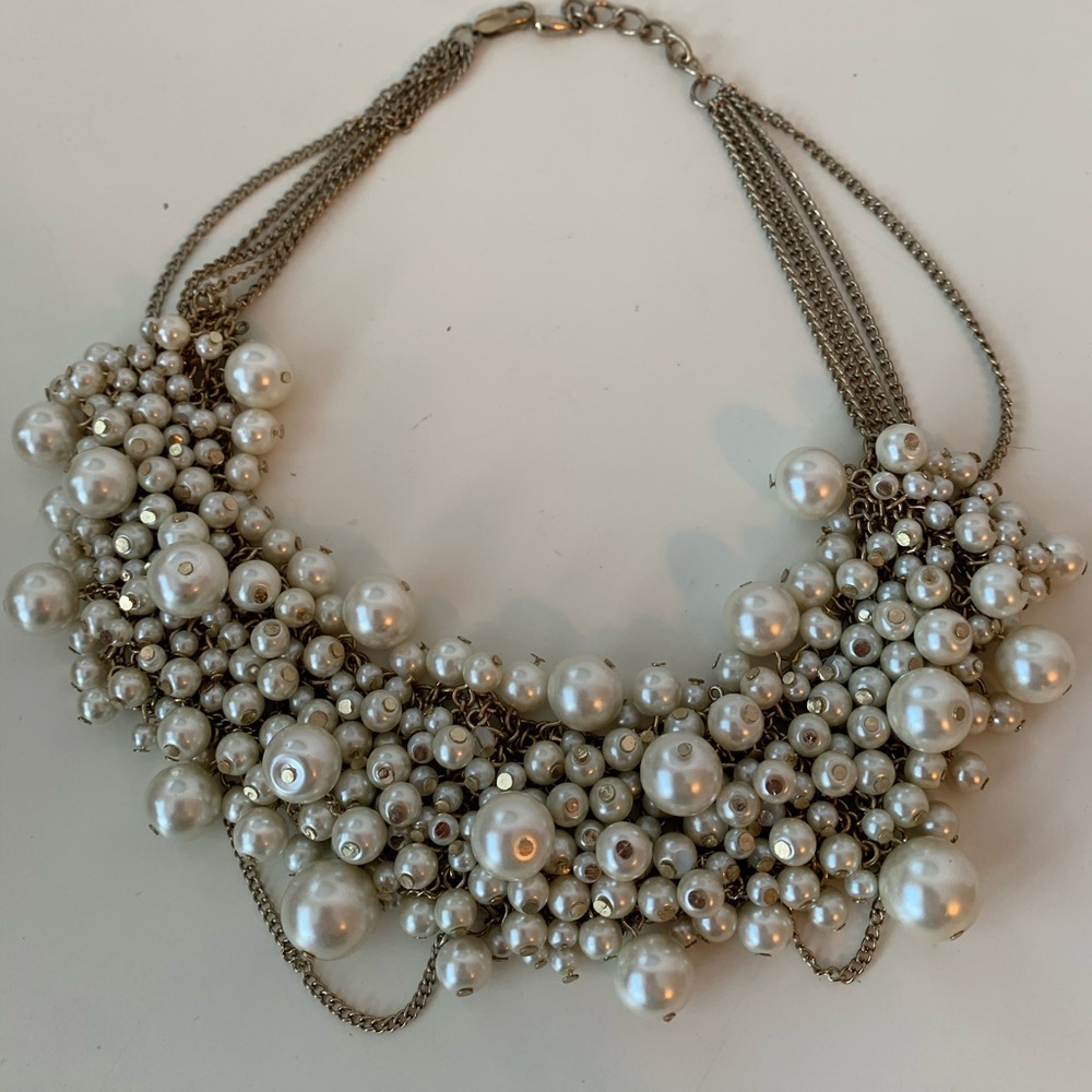 Beautiful Chunky Pearl Necklace